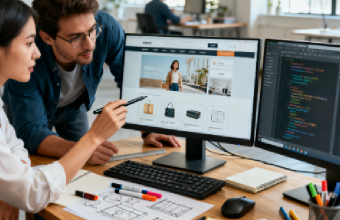 上海品牌设计公司通过定制化搭建让网站成为品牌竞争的 “加分项”